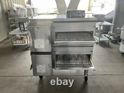 2023 Middleby Marshall PS638G Gas Conveyor Pizza Oven Double Stack WOW2 Kitchen