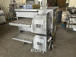 2023 Middleby Marshall PS638G Gas Conveyor Pizza Oven Double Stack WOW2 Kitchen