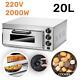 220v Air Fryer Pizza Oven Electric Single-deck Oven Countertop Toaster New