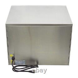 220V Commercial Stainless Steel Double-Decker 16 Pizza Electric Oven 3KW