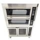 220v Commercial Triple Pizza Oven With Fermentation Tank 20? 400? With 12 Trays