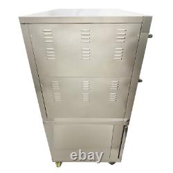 220V Commercial Triple Pizza Oven with Fermentation Tank 20? 400? With 12 Trays