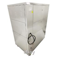 220V Commercial Triple Pizza Oven with Fermentation Tank 20? 400? With 12 Trays
