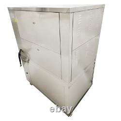 220V Commercial Triple Pizza Oven with Fermentation Tank 20? 400? With 12 Trays
