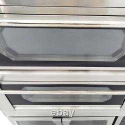 220V Commercial Triple Pizza Oven with Fermentation Tank 20? 400? With 12 Trays
