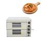 220v Electric Oven Commercial Pizza Oven Cake Bread Double-deck Baking Machine