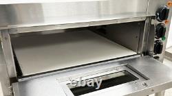 23 W 1760 Watt Single Deck Commercial Countertop Pizza Oven