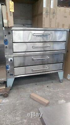 452 Bakers Pride Used Double Deck Pizza Oven Includes Free Shipping