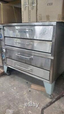 452 Bakers Pride Used Double Deck Pizza Oven Includes Free Shipping