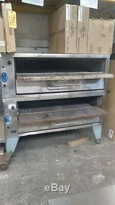 452 Bakers Pride Used Double Deck Pizza Oven Includes Free Shipping