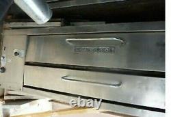 6 Pies Pizza Oven Bakers Pride Gas Double Deck Model Y600