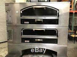 80 Pizza Ovens Double Stack Deck Bake Stainless Steel Marsal & Sons MB-60 #2000