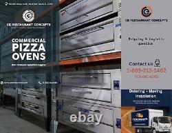 933ED Pizza Master Oven triple Deck Electric Open Box, Never Used