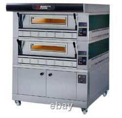AMPTO P110G A2X 58 Double Deck Gas Pizza Oven