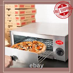 Avantco Stainless Steel Countertop Pizza / Snack Oven 120V, 1450W Restaurant