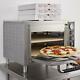 Avantco Stainless Steel Double Deck Electric Countertop Pizza Oven 3200w, 240v