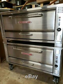 BLODGETT 1048 Natural Gas Commercial Deck Pizza Oven # 1048 High Volume