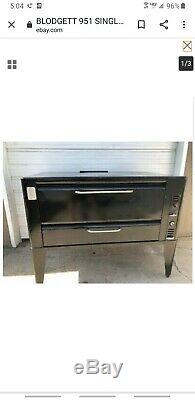 BLODGETT 951 SINGLE DECK PIZZA OVEN BAKERY OVEN/with stones