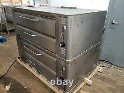 BLODGETT 961 NATURAL DECK GAS DOUBLE PIZZA OVEN #m126