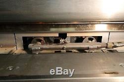 BLODGETT Double Pizza Deck Oven & Draft Diverter Natural Gas 170,000 BTU