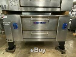 Baker's Pride D-125 Superdeck Double Stack Nat Gas Stone Deck Pizza Bake Oven
