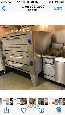 Baker's Pride Y-600 Double Deck Pizza Oven Double Stack