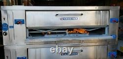 Baker's Pride Y600 Y602 Double Deck Gas Pizza Oven NEW STONES
