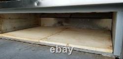 Bakers Pride 151 Double Deck Pizza Oven Nat Gas Tested Works Good with Live Pics