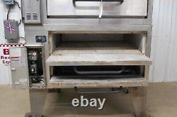 Bakers Pride 251 Natural Gas Double Deck Stone Pizza Oven