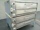Bakers Pride 451 452 Natural Gas Double Deck Pizza Ovens Y-600 Cleaned Tested