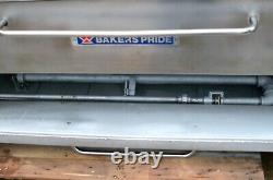 Bakers Pride 451 Natural Deck Gas Double Pizza Ovens New Stones