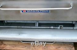 Bakers Pride 451 Natural Deck Gas Double Pizza Ovens New Stones