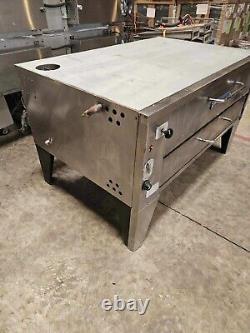 Bakers Pride 451 Single Deck 54 Natural Gas Pizza Deck Oven Refurbished