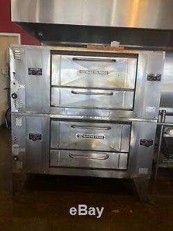 Bakers Pride Double Deck Pizza Oven