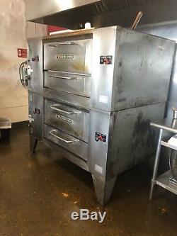 Bakers Pride Double Deck Pizza Oven