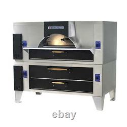Bakers Pride FC-516/DS-805 Il Forno Classico Gas Pizza Oven with Stacked Deck Oven