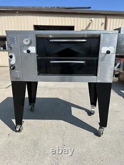Bakers Pride Pizza Oven, Deck Oven, Model 2066, Nat Gas