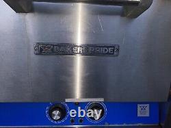 Bakers Pride Single Dr, Double Shelf Pizza Oven, 220v, 1 Ph. Refurbished, Nice