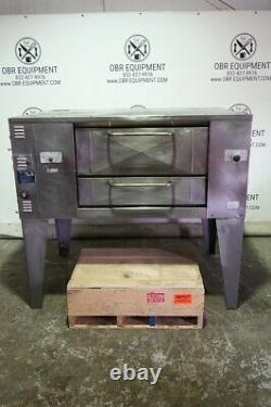 Bakers Pride Super Deck Natural Gas Pizza Oven Model D-125 (new Stones Included)