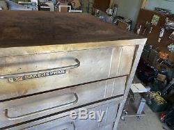 Bakers Pride Triple Deck Natural Gas Pizza Ovens