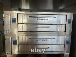 Bakers Pride Y-600s / Y-602 High Capacity Stone Deck Pizza Oven, Current Model
