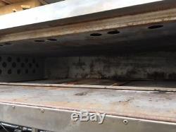 Bakers Pride Y-602 Natural Gas / Lp Double Deck Pizza Ovens Y-600 Cleaned Tested