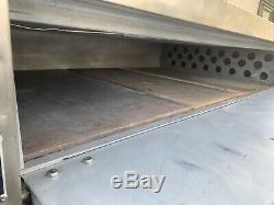 Bakers Pride Y-602 Y-600 Double Deck Natural Gas Pizza Ovens Reconditioned