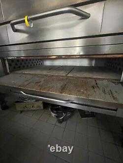 Bakers Pride Y-802 Super Deck Natural Gas Double Deck Pizza Oven #3147