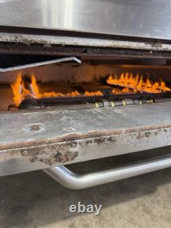 Bakers Pride Y600 Propane Double Pizza/ Deck Ovens