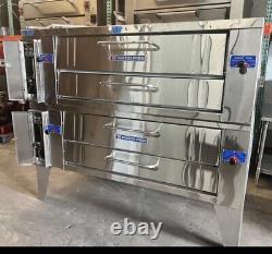 Bakers Pride Y602 Double Deck Pizza Ovens New Model