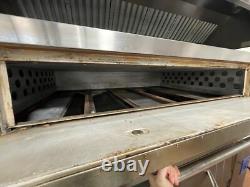 Bakers Pride Y802 Double Deck Pizza Oven, Gas