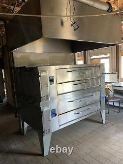 Bakers Pride deck pizza ovens hood Captive-Air