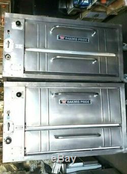 Bakers Pride pizza oven 252 Double Pizza Deck Oven refurbish in excellent #1824