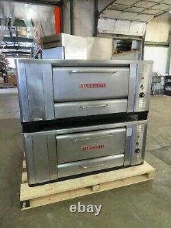 Blodgett 1000 Double Pizza Deck Oven, Natural Gas, 120,0000 BTU, Double Burner